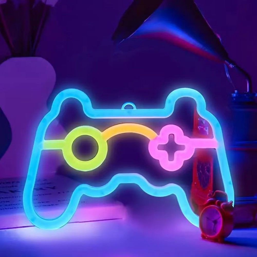 Retro Gaming Projector - 1 szt. Neonowy znak LED z