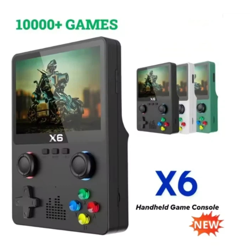 Retro Gaming X6 - Przenośne konsole do gier X6 Retro
