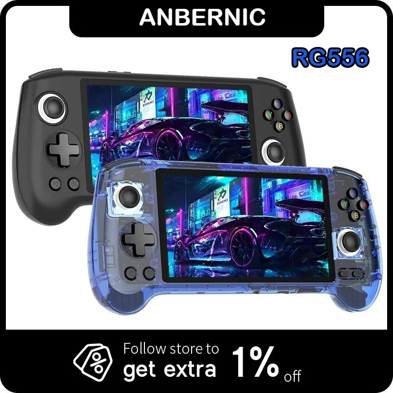 Retro Gaming Android - ANBERNIC RG556 Przenośna konsola do gier