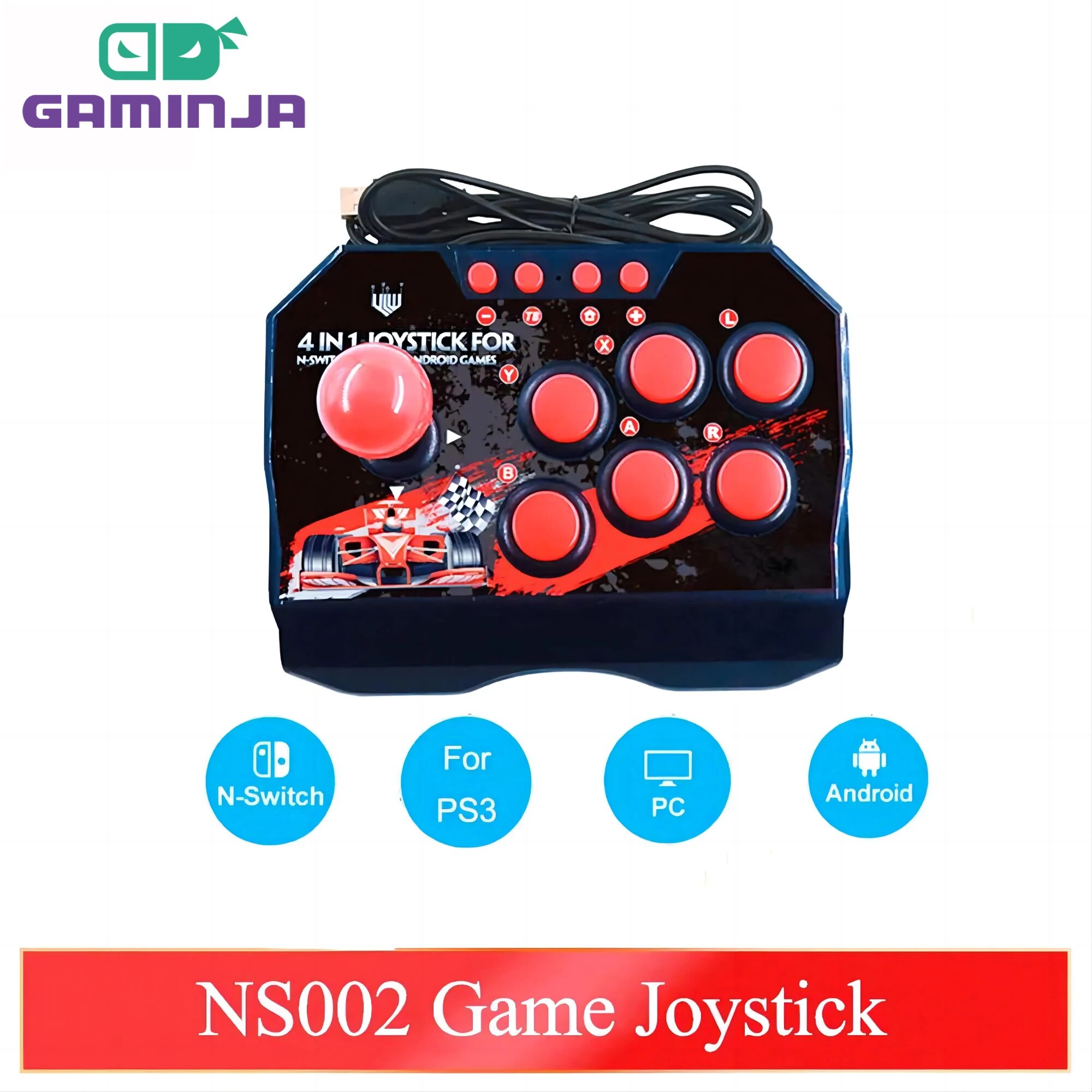 Retro Gaming Best Console - GAMINJA NS002 4 w 1 retro