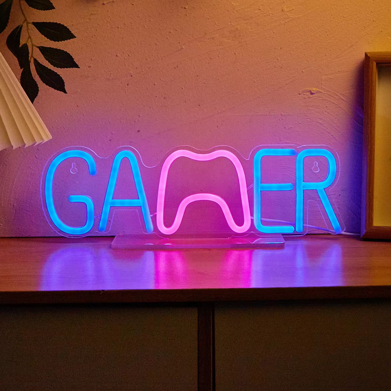 Retro Gaming Projector - Chi-buy LED Neonowy Neon na Biurko