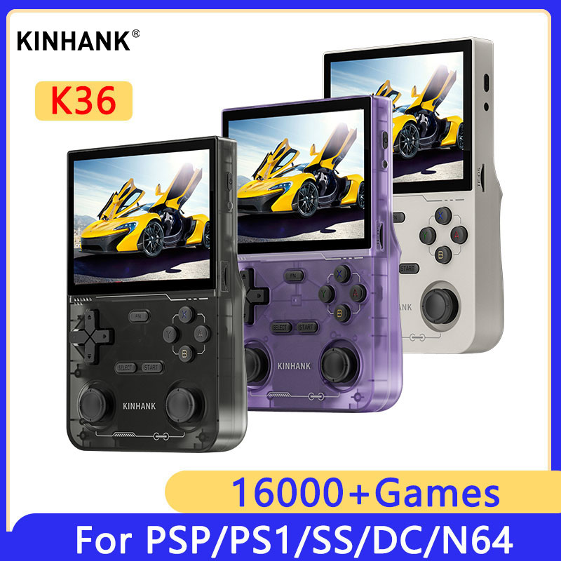 Retro Gaming Kiosk - KINHANK K36 Retro przenośna konsola do
