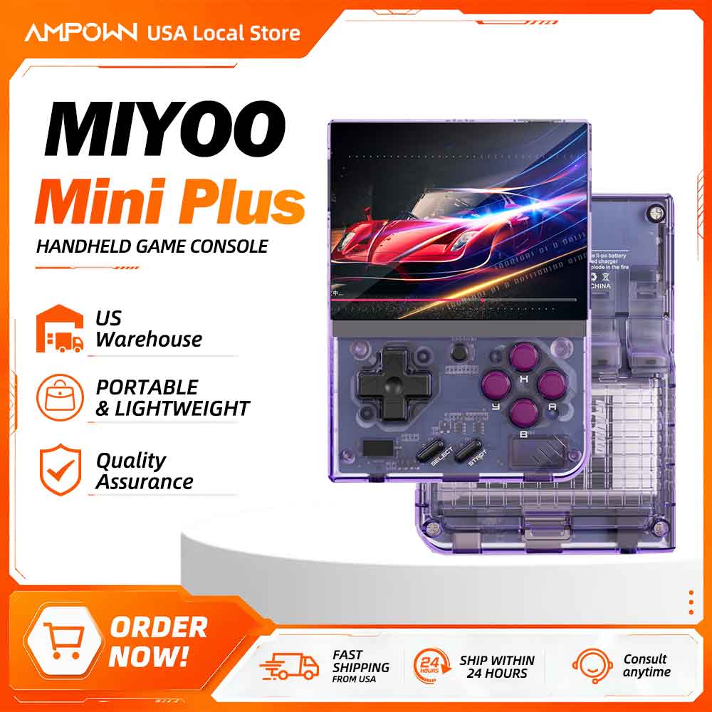 Retro Gaming Device - Konsola retro Miyoo Mini+ z ekranem