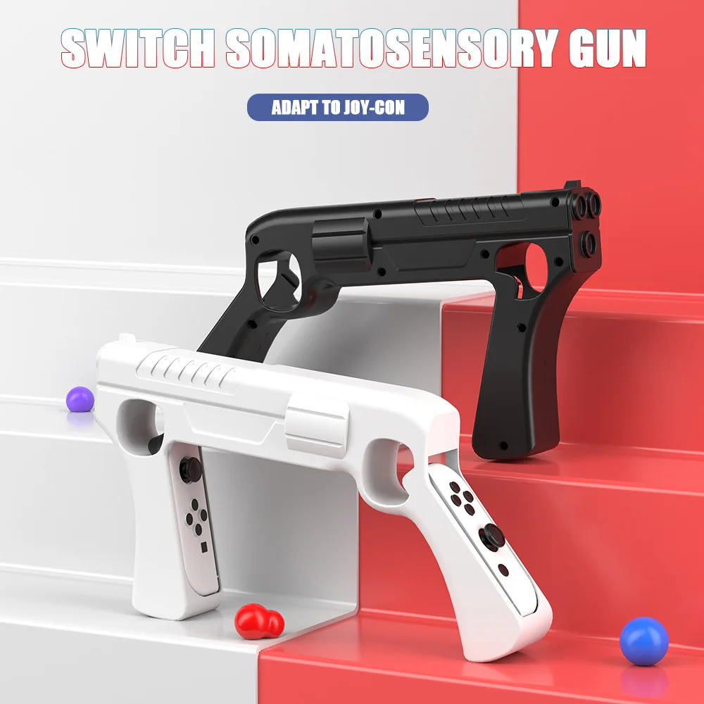 Retro Gaming Console Gun - dla Nintendo Switch Ns Oled Joycon
