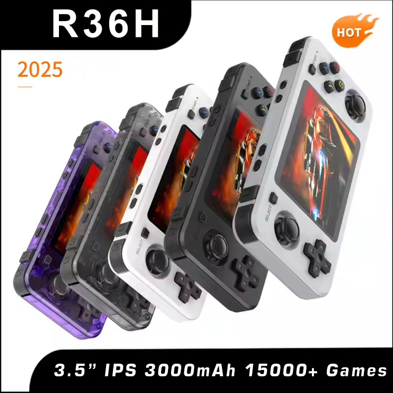 Retro Gaming Kiosk - Nowa konsola przenośna R36H Retro z