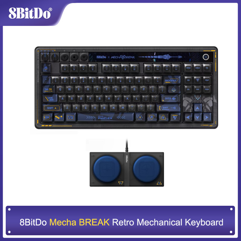 Retro Gaming Android - Klawiatura mechaniczna 8BitDo Retro 87 -