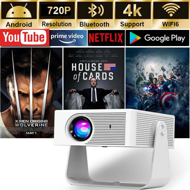 Retro Gaming Projector - Nowy Mini Projektor X3 Ultra HD