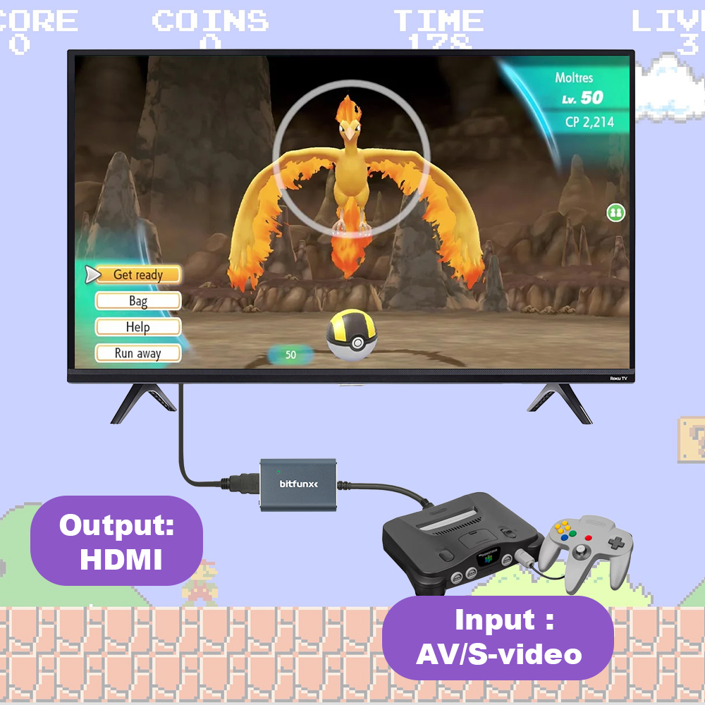 Bitfunx 720P Adapter S-Video / – Retro Gaming Expo recenzja i cena