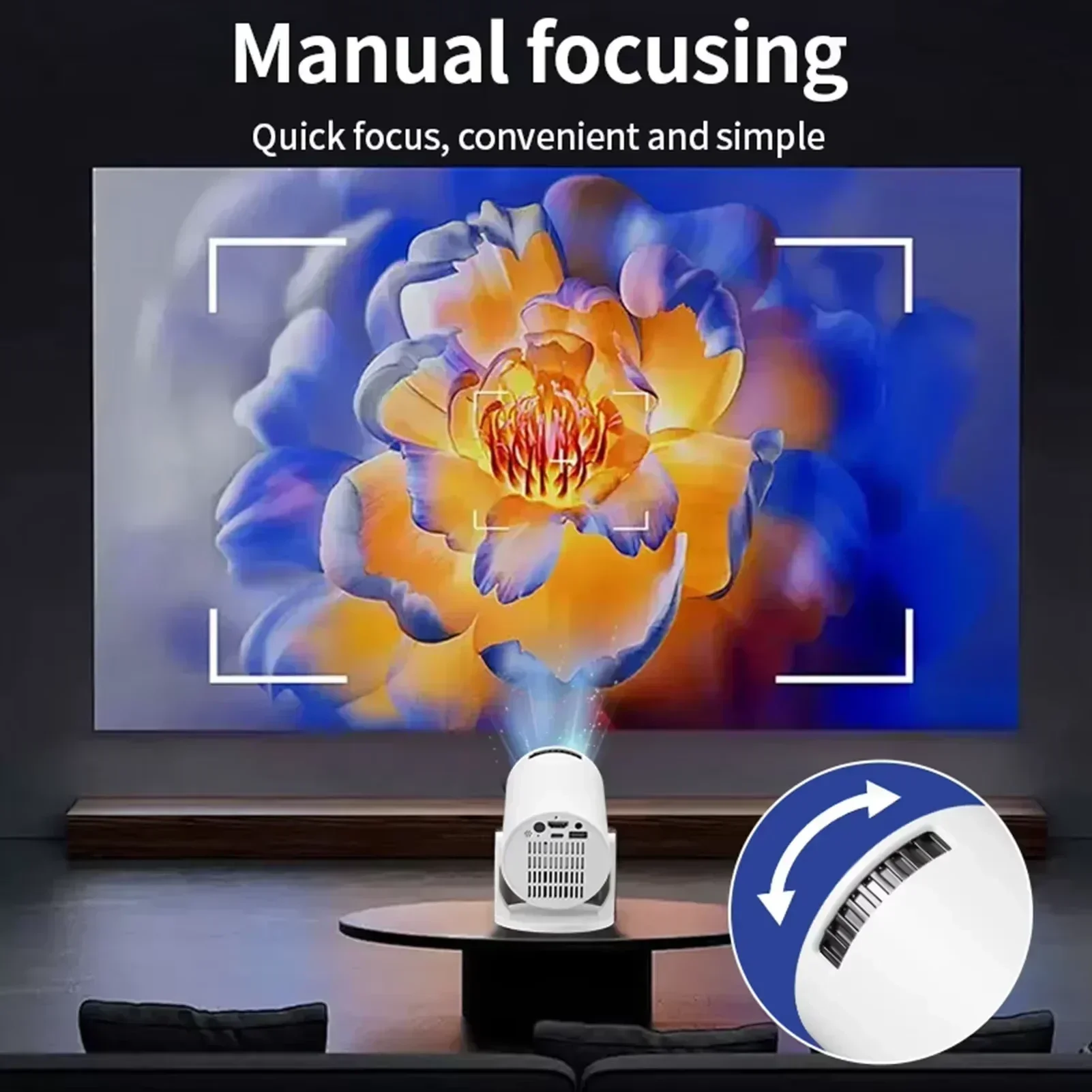 Mini HY300 Inteligentny Projek – Retro Gaming Projector recenzja i cena