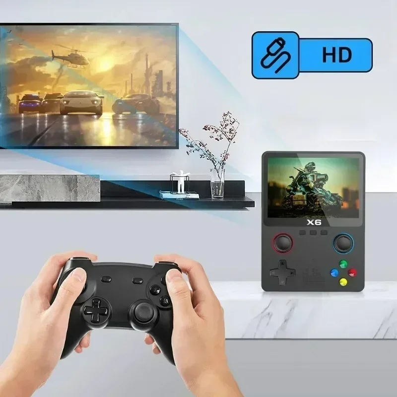 3,5/4'' ekran IPS X6 Retro prz – Retro Gaming X6 recenzja i cena