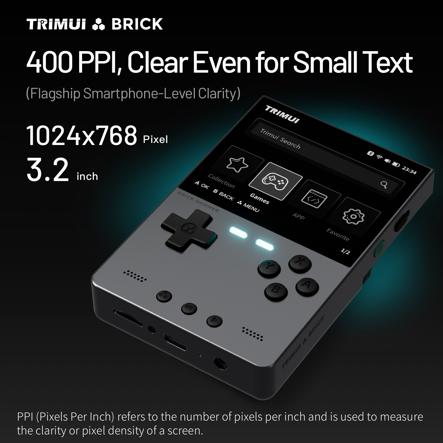 TRIMUI BRICK HAMMER Retro Kons – Retro Gaming Kiosk recenzja i cena