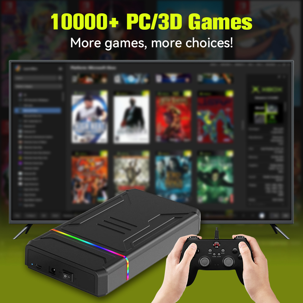 JMachen Launchbox 3TB konsola  – Retro Gaming Ps2 recenzja i cena