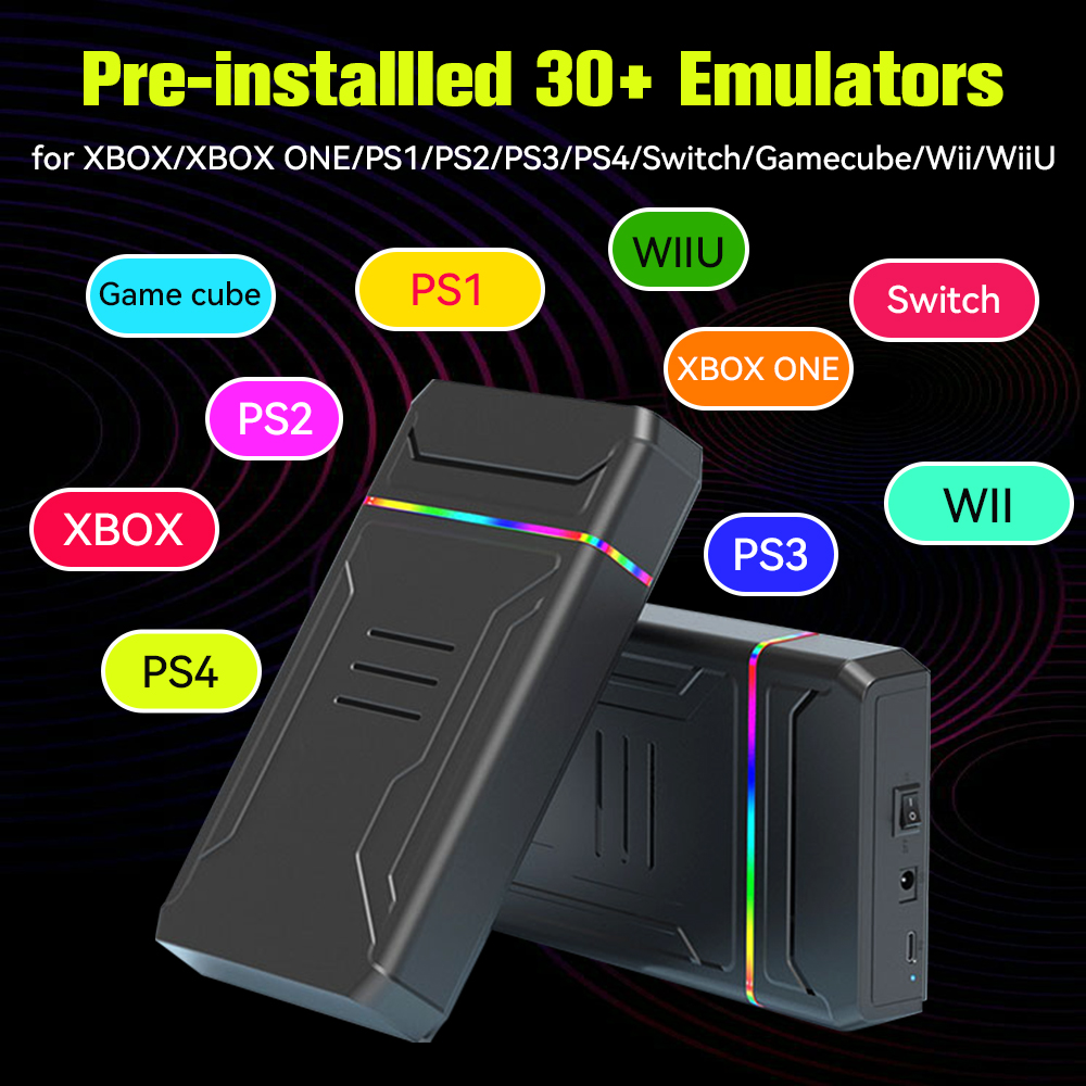 JMachen Launchbox 3TB konsola  – Retro Gaming Ps2 recenzja i cena