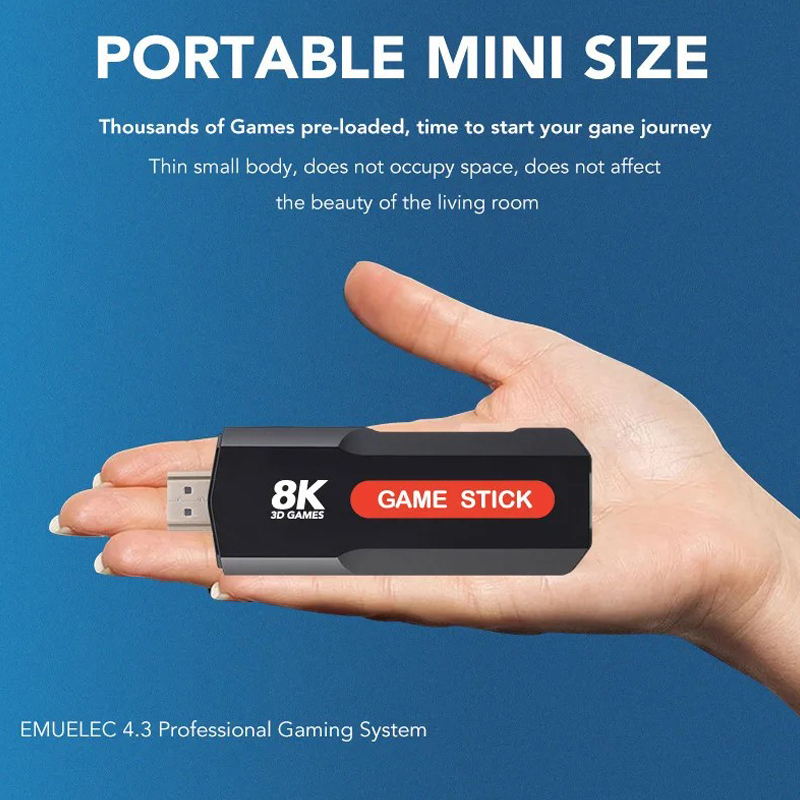 Konsola X2 Game Stick HD 4K 8K – Retro Gaming Android recenzja i cena