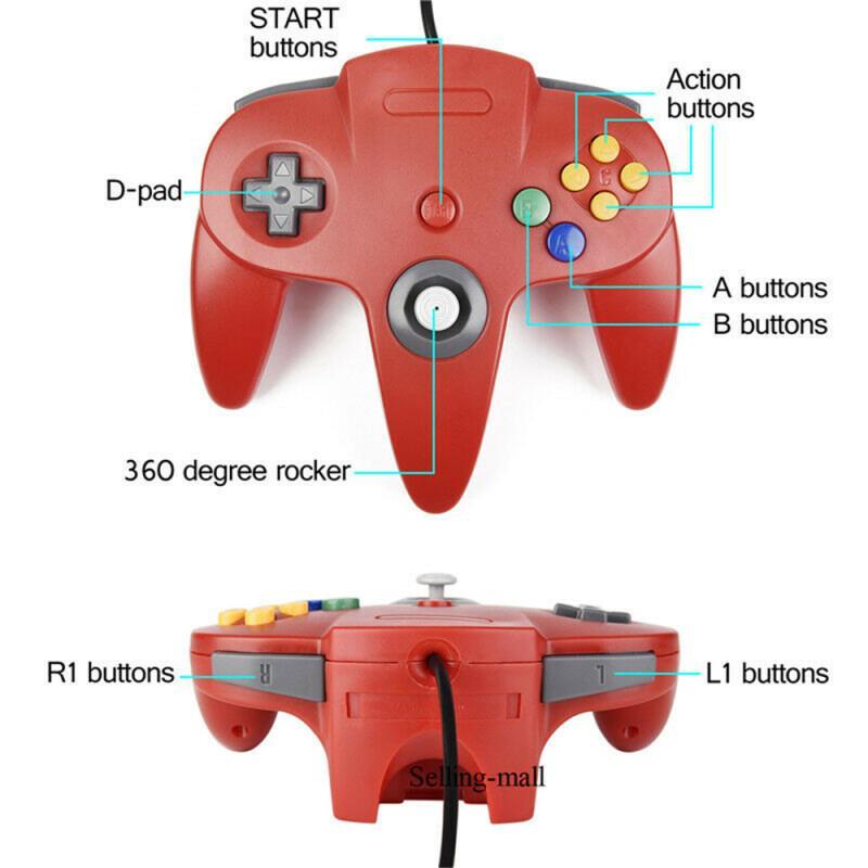 Kontroler N64 Klasyczny przewo – Retro Gaming Best Console recenzja i cena