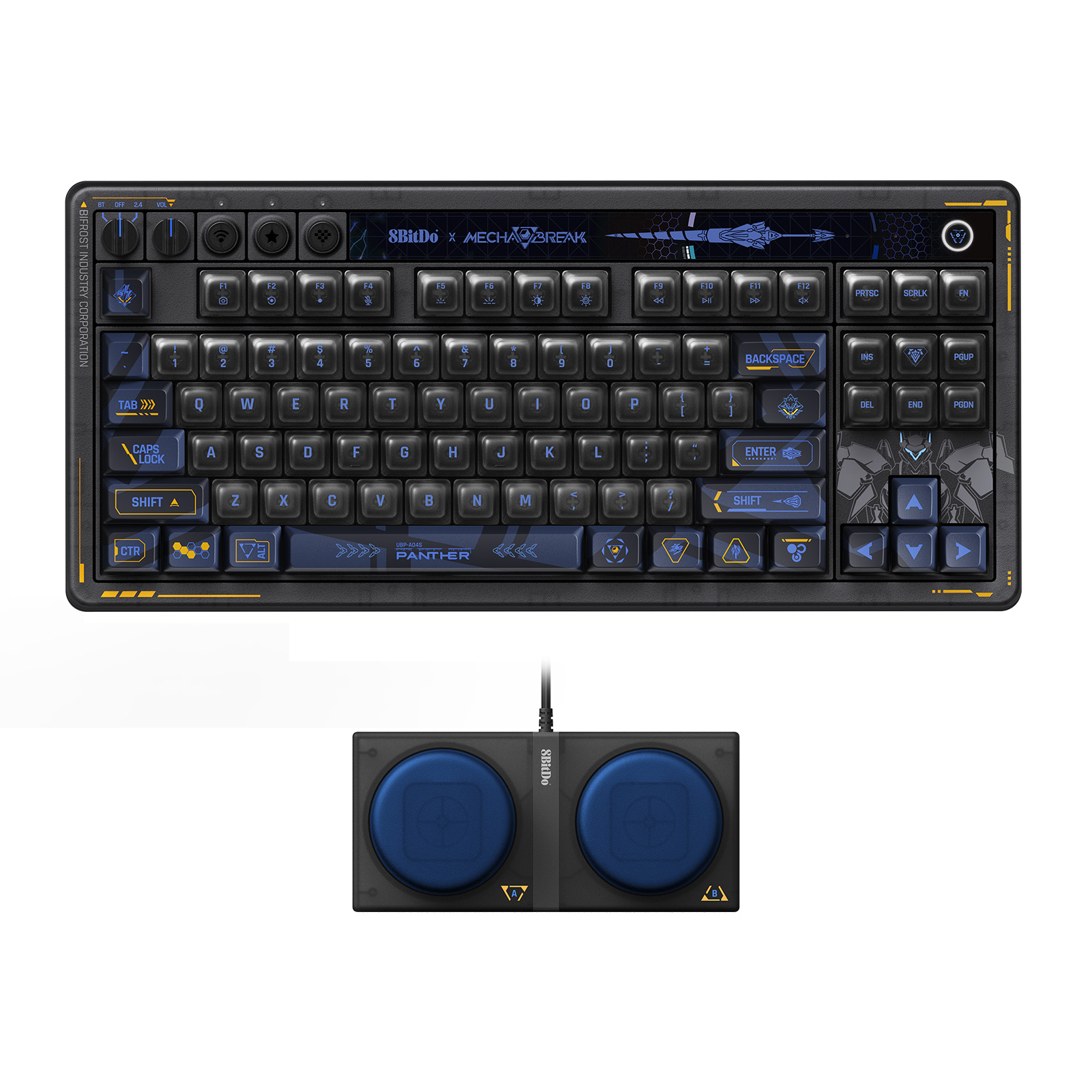 Klawiatura mechaniczna 8BitDo  – Retro Gaming Android recenzja i cena
