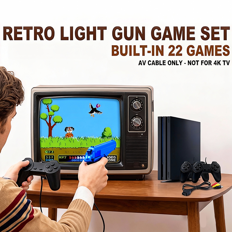 Zestaw konsoli do gier w stylu – Retro Gaming Console Gun recenzja i cena