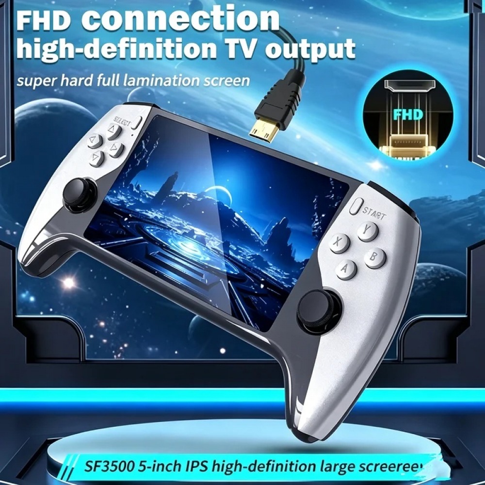 Konsola przenośna SF3500 5 cal – Retro Gaming Device recenzja i cena